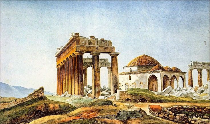 The Parthenon experienced time as a mosque and a church