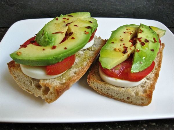 Avocados and Tomatoes.