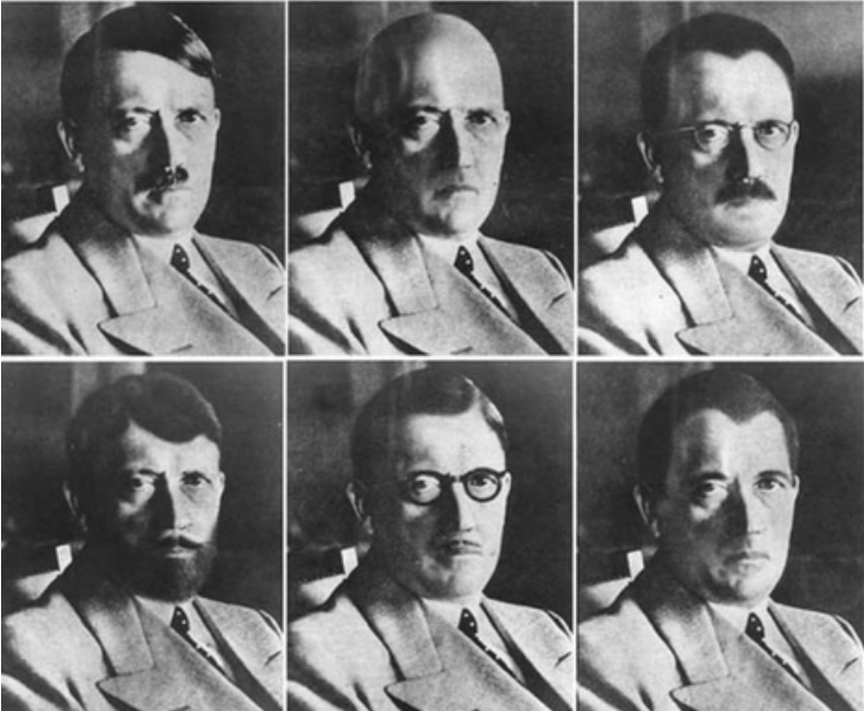 The Many Faces Of Hitler