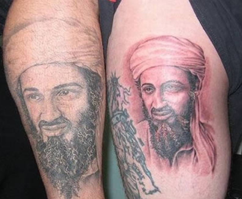 Laden With The Wrong Tattoo
