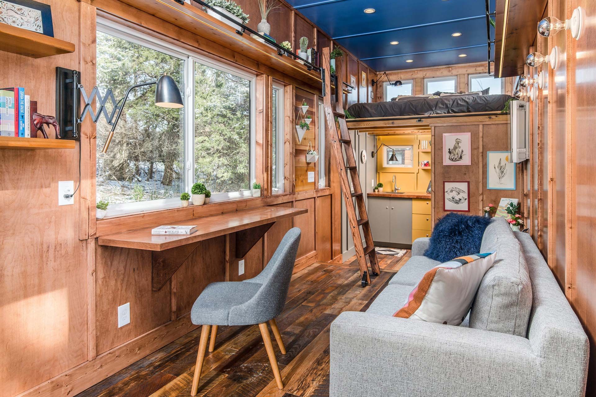 Tiny House With Workspace