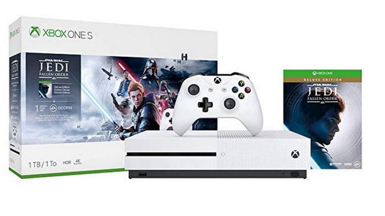 Xbox One S 1TB Star Wars Jedi: Fallen Order Gaming Console Bundle - $199.99