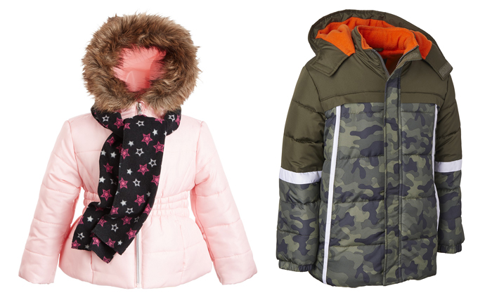 Weathertamer Kids Puffer Jacket - $15.99