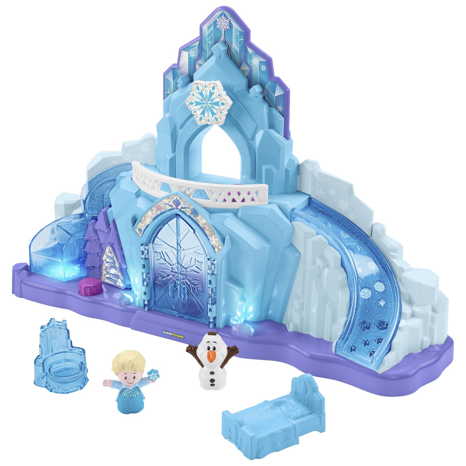 Frozen Elsa's Ice Palace By Little People