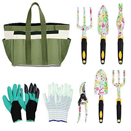 LOYLOV Garden Tool 9 Piece Set