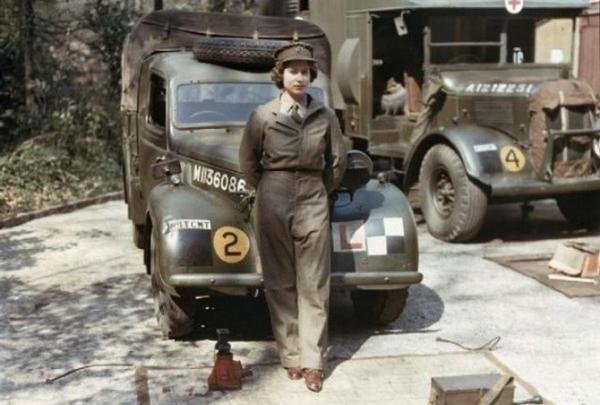 The Queen Of England In The Military