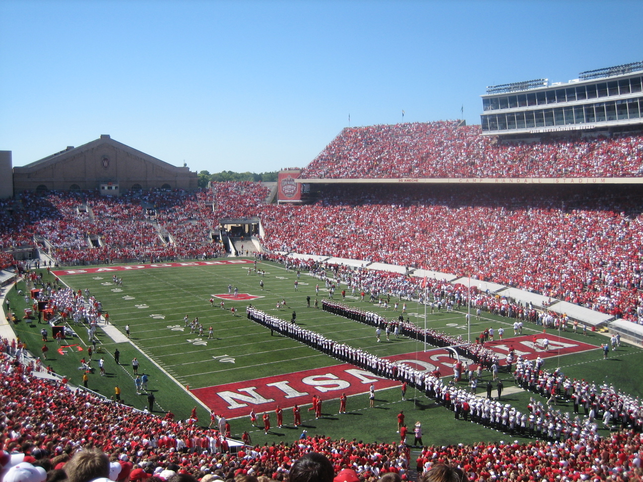 55. Camp Randall Stadium University Of Wisconsin, Madison, Wisconsin