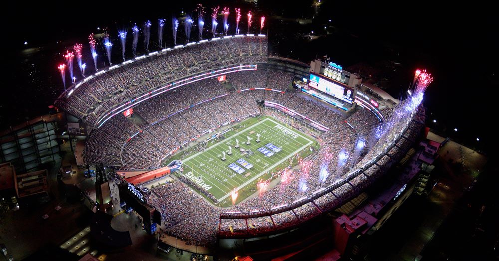 16. Gillette Stadium Foxborough, Massachusetts