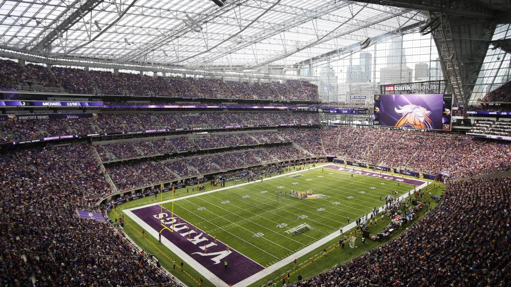 3. U.S. Bank Stadium Minneapolis, Minnesota