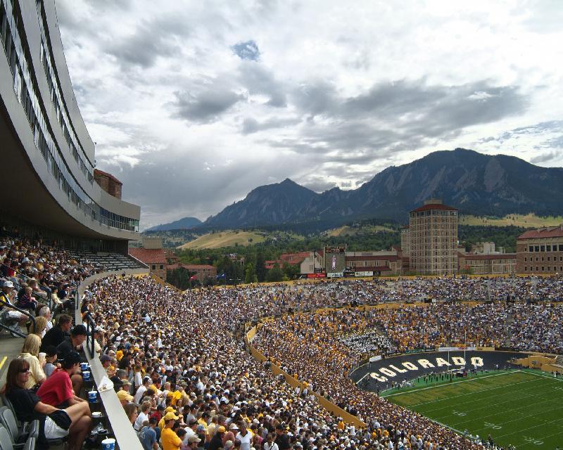 60. Folsom Field University Of Colorado, Boulder, Colorado