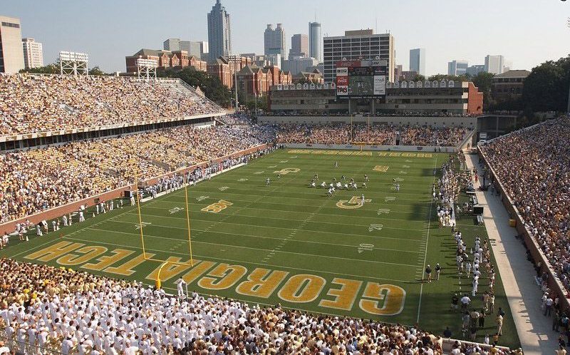 54. Bobby Dodd Stadium Georgia Institute Of Technology, Atlanta, Georgia