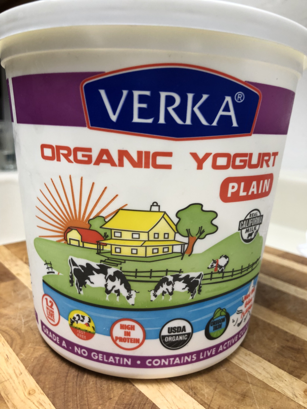 Verka Organic Yogurt - Buy