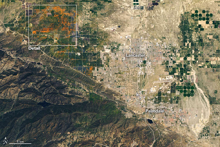 NASA Earth Observatory Images With Landsat Data