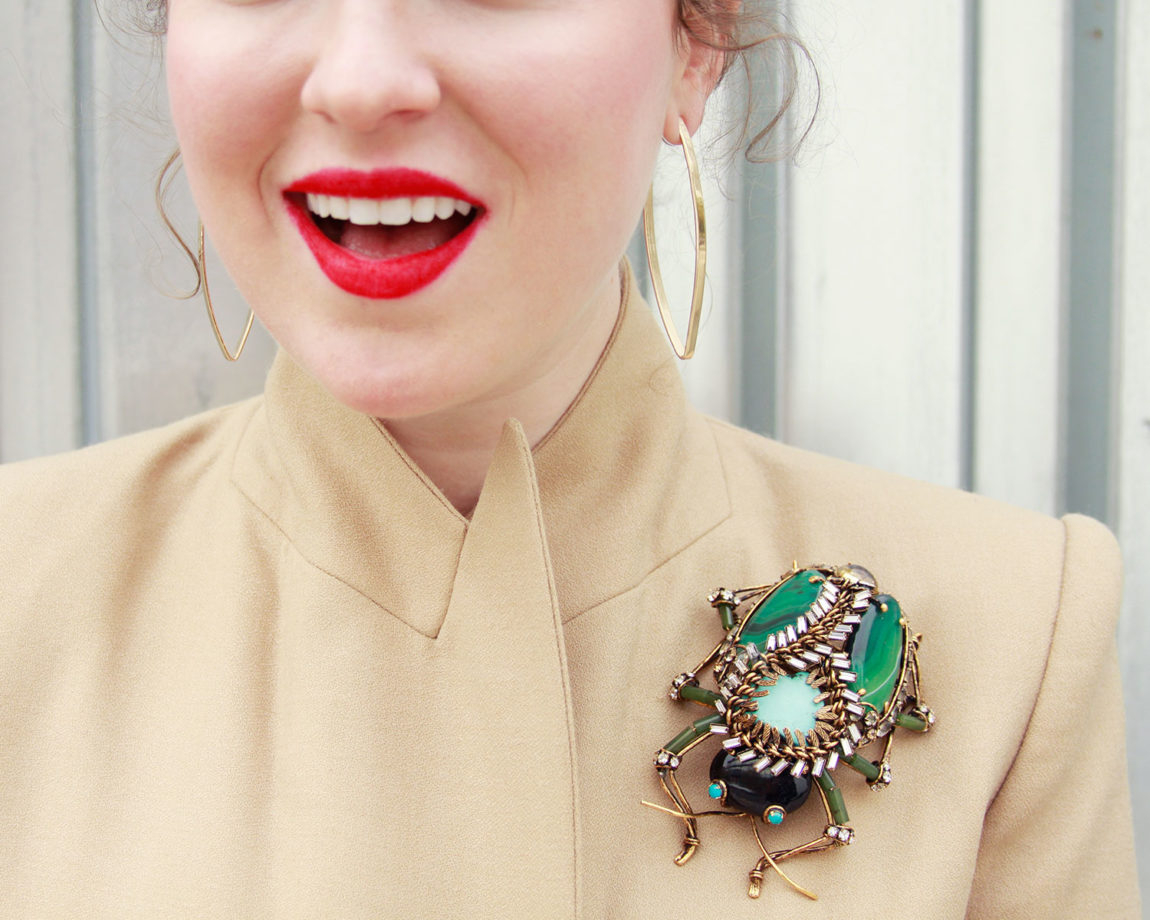 Wearing Brooches