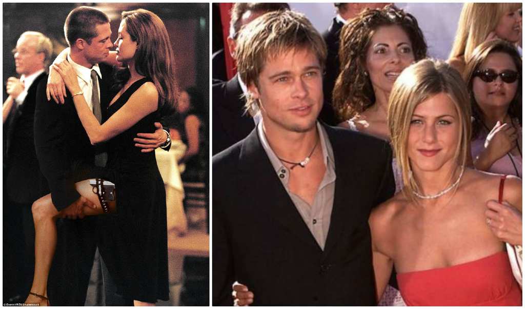 Brad Pitt A Jennifer Aniston