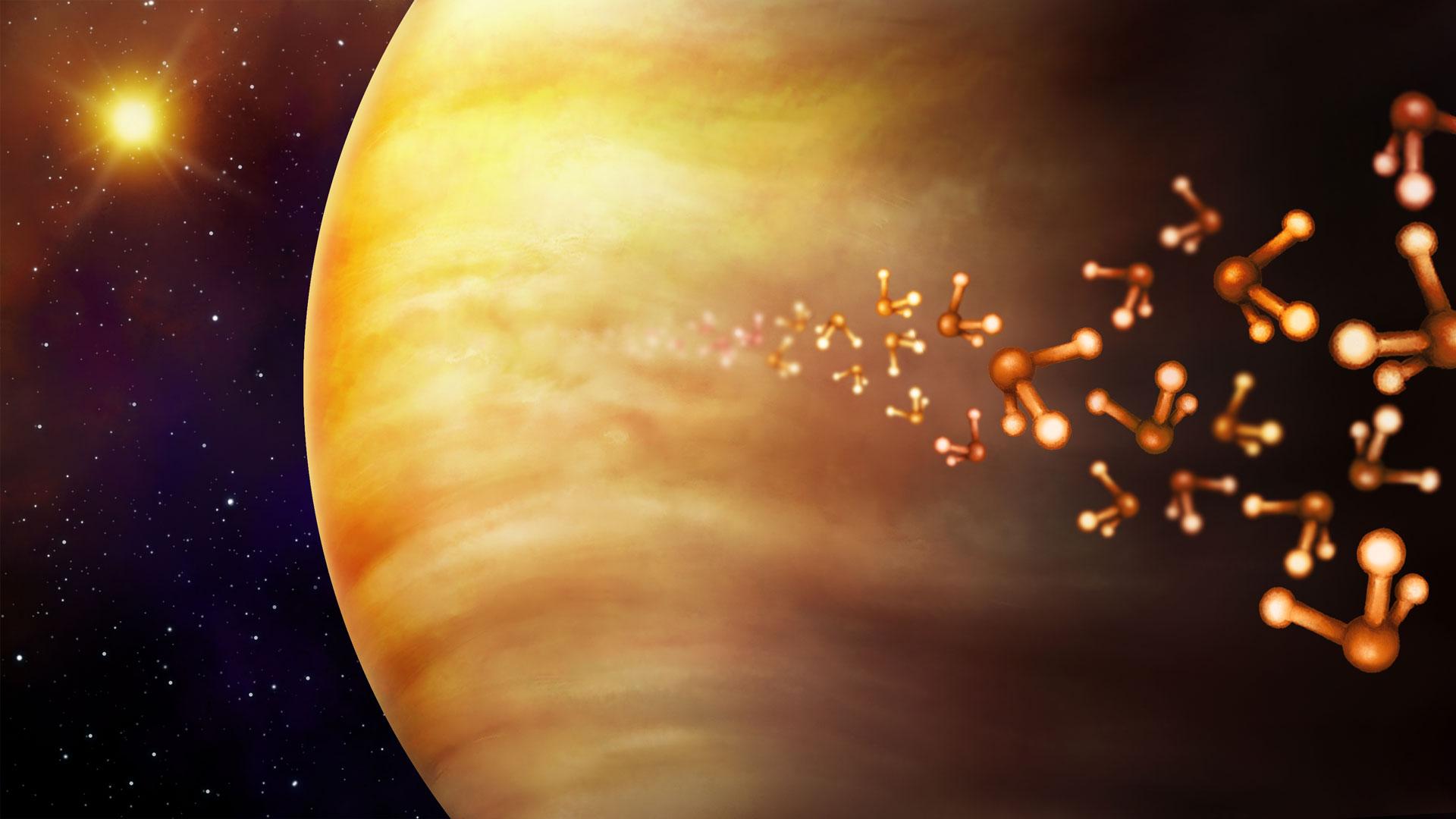 Venus' Atmosphere Is Very Dense