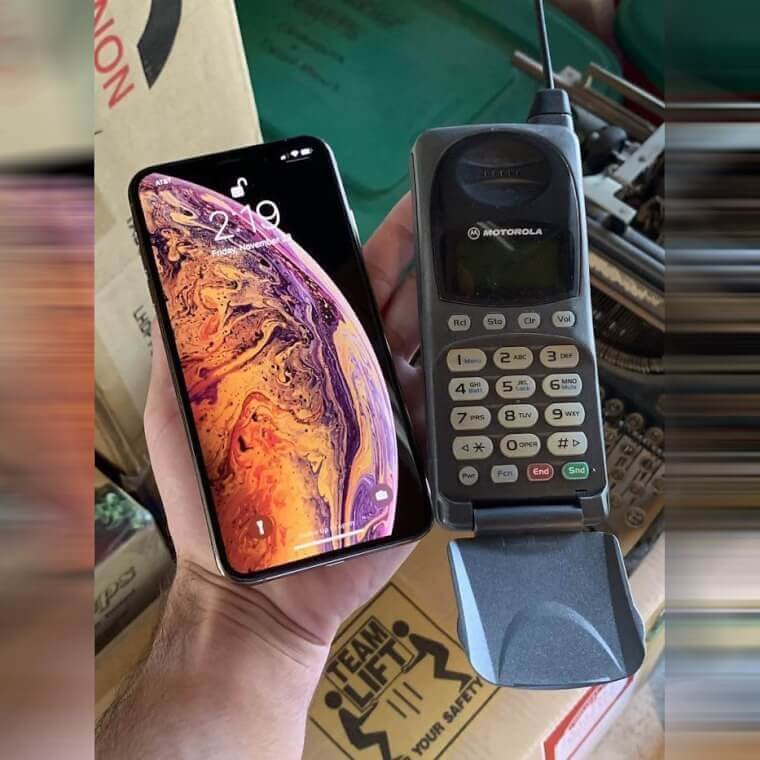 Old Vs. New Phone