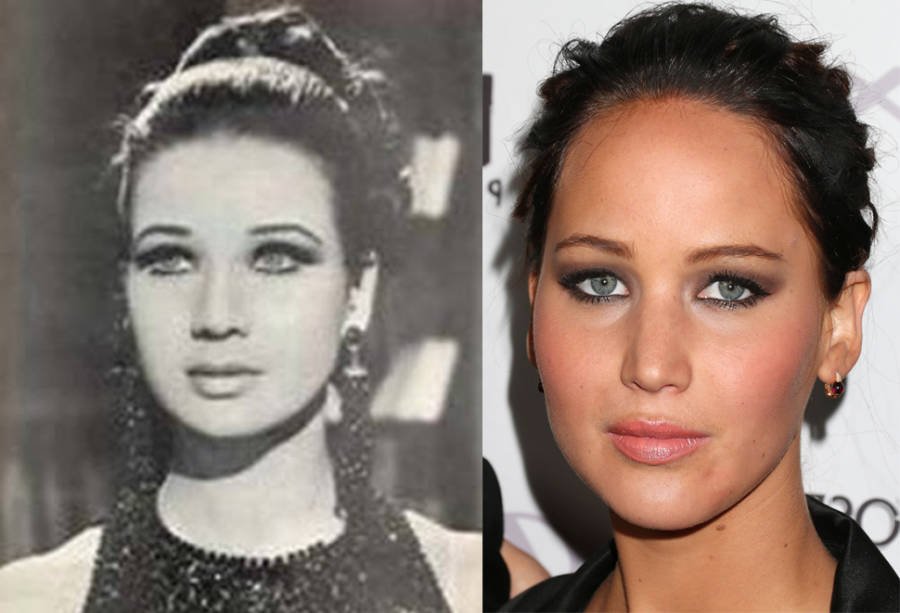 Jennifer Lawrence And Zubaida Tharwat