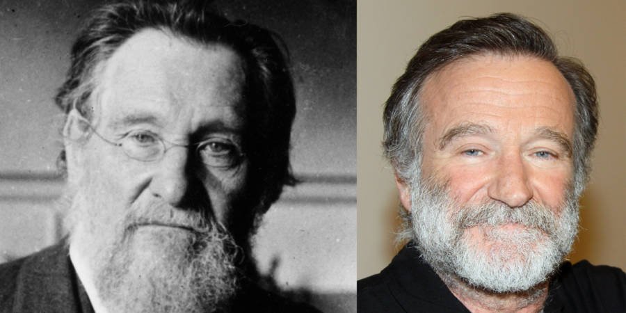 Robin Williams And Ilya Ilych Mechnikov