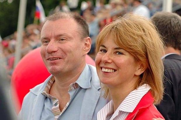 Natalia Potanina and Vladimir Potanin - $7 Billion 
